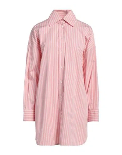 Etro Woman Shirt Pink Size 2 Cotton