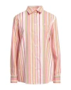 Etro Woman Shirt Pink Size 8 Cotton In Pink