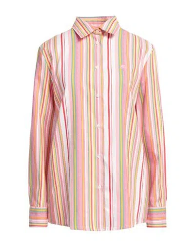 Etro Woman Shirt Pink Size 8 Cotton
