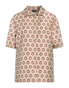 Etro Jacquard Bowling Shirt Clothing In Blue