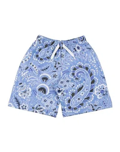 Etro Babies'  Toddler Girl Shorts & Bermuda Shorts Light Blue Size 6 Cotton, Polyamide