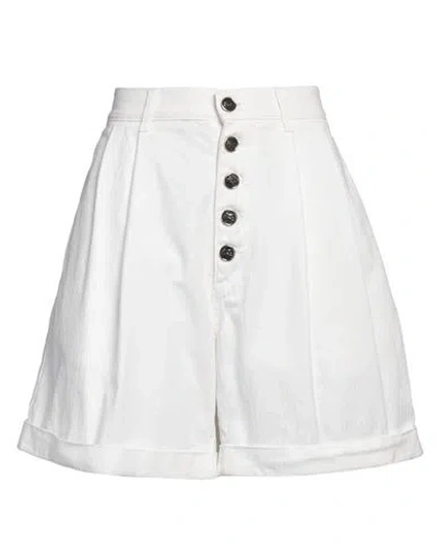 ETRO ETRO WOMAN SHORTS & BERMUDA SHORTS WHITE SIZE 6 COTTON
