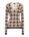 Etro Woman Sweater Black Size 10 Virgin Wool In Black