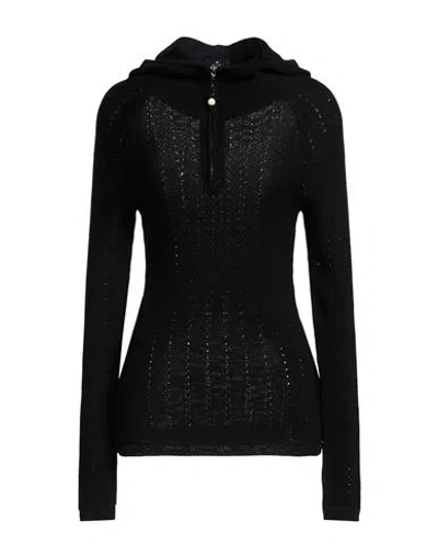 Etro Woman Sweater Black Size 6 Silk, Polyamide