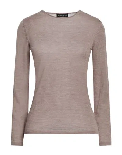 Etro Woman Sweater Khaki Size 10 Cashmere In Beige