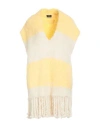 Etro Woman Sweater Pastel Yellow Size 6 Acrylic, Alpaca Wool, Mohair Wool, Polyamide, Wool