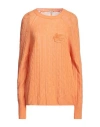 Etro Woman Sweater Orange Size 2 Cashmere
