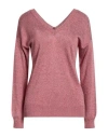 Etro Woman Sweater Red Size 12 Viscose, Polyester In Red