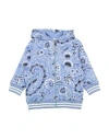 Etro Babies'  Toddler Girl Sweatshirt Light Blue Size 6 Cotton, Polyamide, Elastane