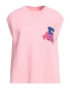 Etro Woman Sweatshirt Pink Size 6 Cotton, Polyester, Wool, Acrylic