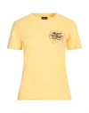 Etro Woman T-shirt Marigold Size L Cotton In Yellow