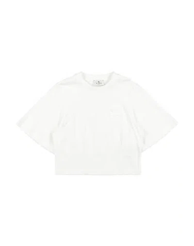 Etro Babies'  Woman T-shirt White Size 8 Cotton