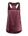 Etro Woman Top Burgundy Size S Viscose In Red