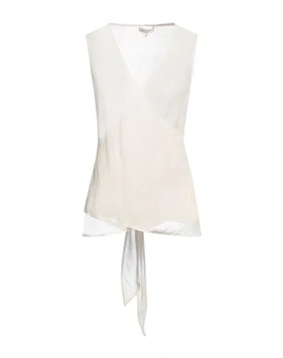 Etro Woman Top Ivory Size 8 Viscose In White