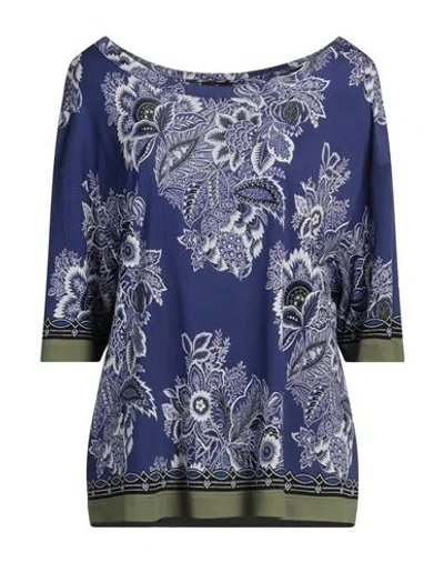ETRO ETRO WOMAN TOP PURPLE SIZE 8 VISCOSE