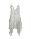 Etro Woman Top Sage Green Size 10 Silk In Sage Green