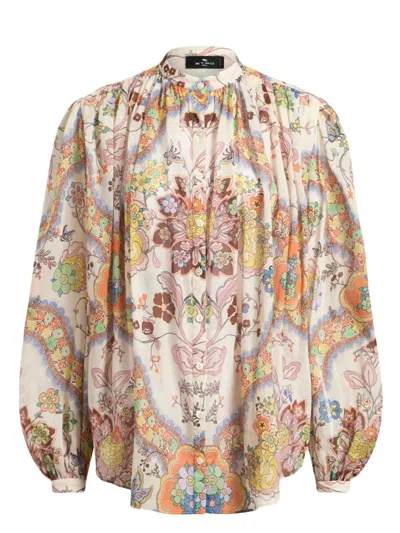 Etro Women's 100% Cotton Shirt | Size 42 | Wria0048