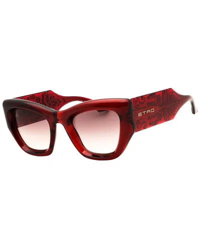 Etro Women's 51mm Sunglasses In Red