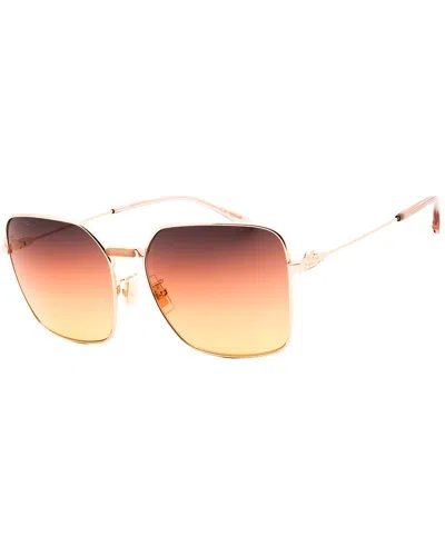 Etro Square-frame Sunglasses In Gold