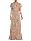 ETRO WOMEN'S ABITO PRINT SILK MAXI DRESS