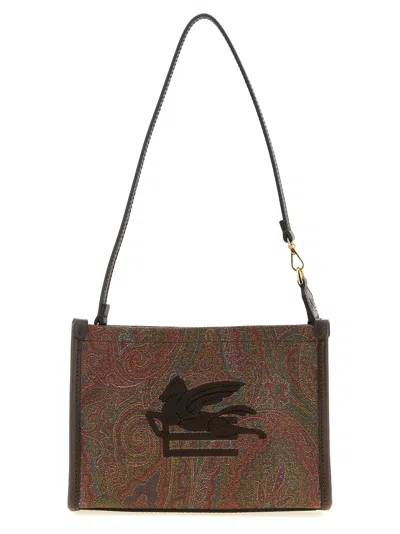 Etro Women 'arnica' Small Clutch In Brown