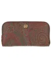 Etro Arnica Wallet In Brown