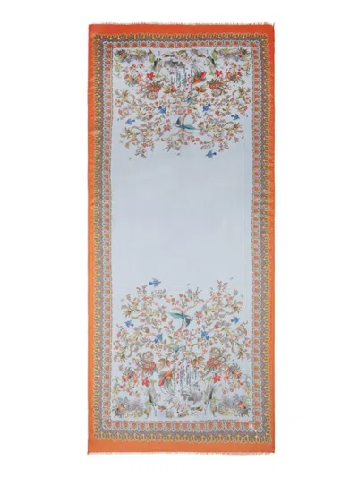 Etro Women's Boheme Printed Cotton-silk Scarf In Pattern