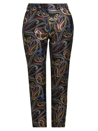 Etro Women's Bristol Paisley Jacquard Trousers In Multi