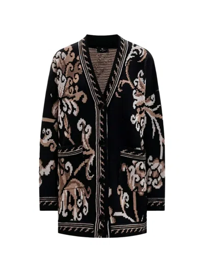 Etro Women's Cardigan In Black