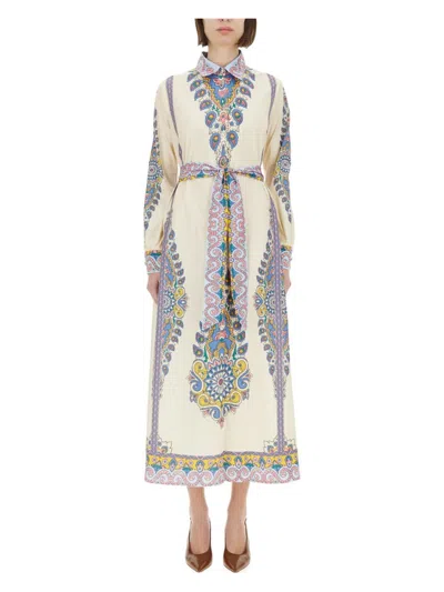 ETRO WOMEN'S CHEMISIER DRESS | SIZE 40 | WRHA0195 COLOR AV622X0800
