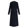 Etro Embroidered-button Coat In Blue