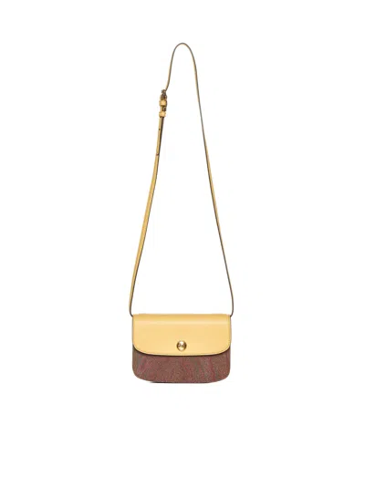 Etro Women Essential Canvas And Leather Mini Bag