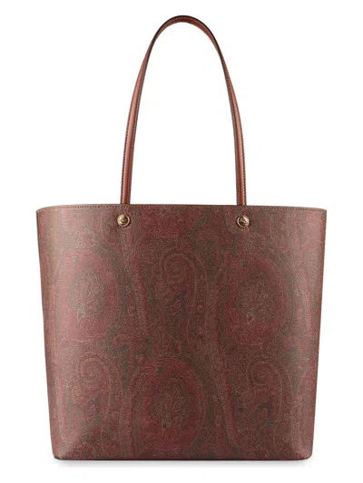 Etro Women's  Essential Maxi Tote In Brown