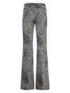Etro Rigid High-rise Flared Jeans In Multicolor