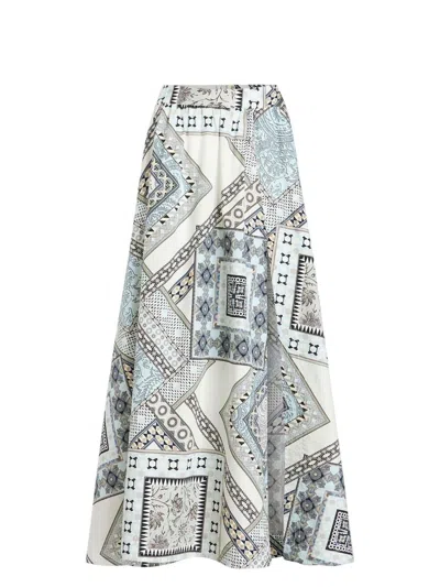 Etro Women's Geometric Print Cotton Skirt