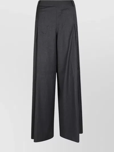 Etro Women's High Waist Wide Leg Trousers In Black
