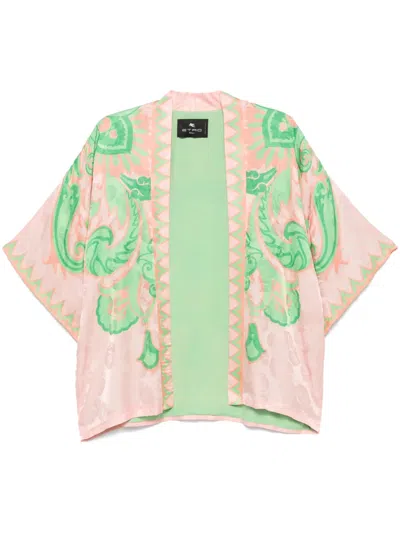 ETRO ETRO WOMEN JACQUARD FLORAL JACKET