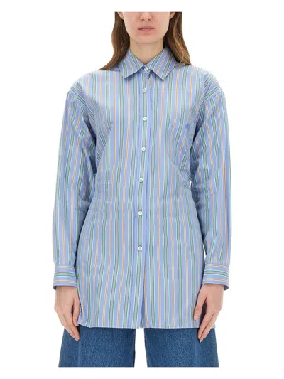 ETRO WOMEN'S JACQUARD SHIRT AND KNOT