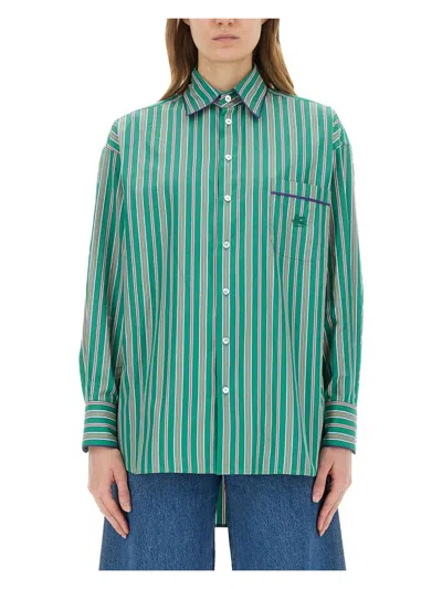 ETRO WOMEN'S JACQUARD SHIRT
