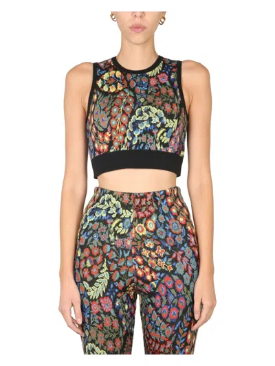 ETRO WOMEN'S JACQUARD WOOL BLEND TOP AND LEGGINGS
