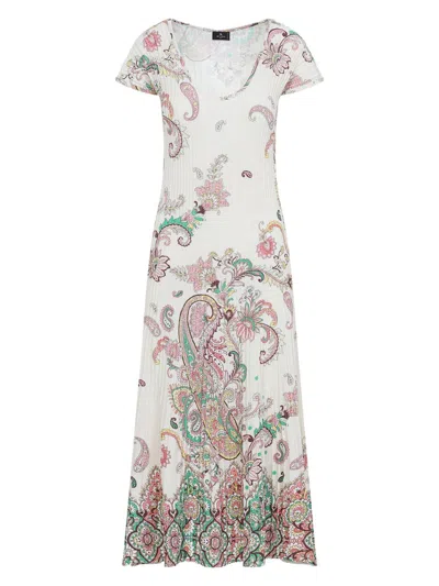 ETRO WOMEN'S KNIT MIDI DRESS