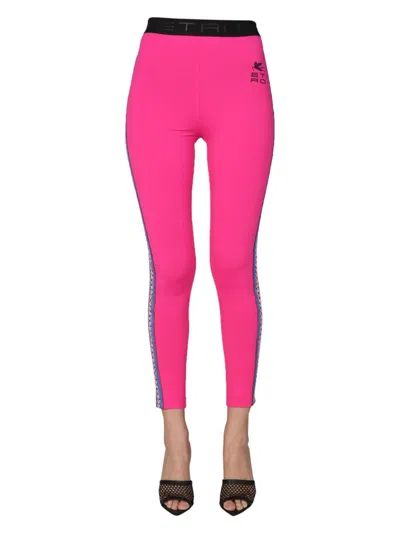 ETRO WOMEN'S LEGGINGS WITH LOGO