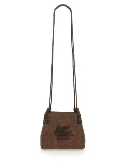 Etro Libra Arnica Xs Shoulder Bag Women In Brown