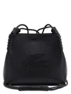 Etro Libra Mini Shopper Bag In Black