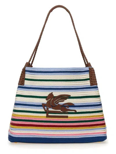 ETRO WOMEN'S MEDIUM LIBRA TOTE BAG | SIZE UNI | WP1D0028 COLOR AE233S9830