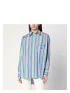 Etro Multi-coloured Striped Cotton Shirt Women