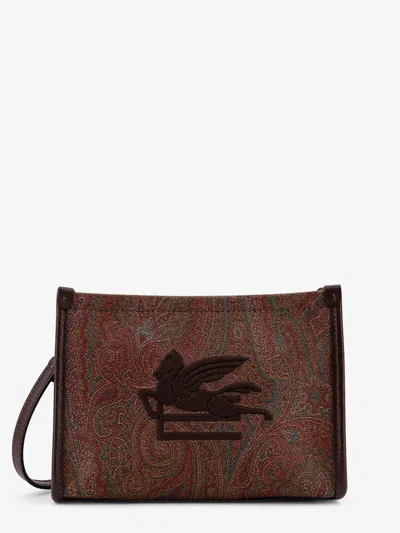 Etro Women Paisley Jacquard Fabric Clutch Bag