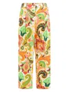 Etro Women's Paisley Pants In Green
