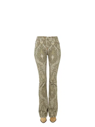 Etro Women's Paisley Print Jeans