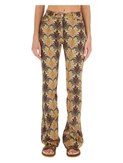 ETRO WOMEN'S PAISLEY PRINT JEANS | SIZE 28 | 12511